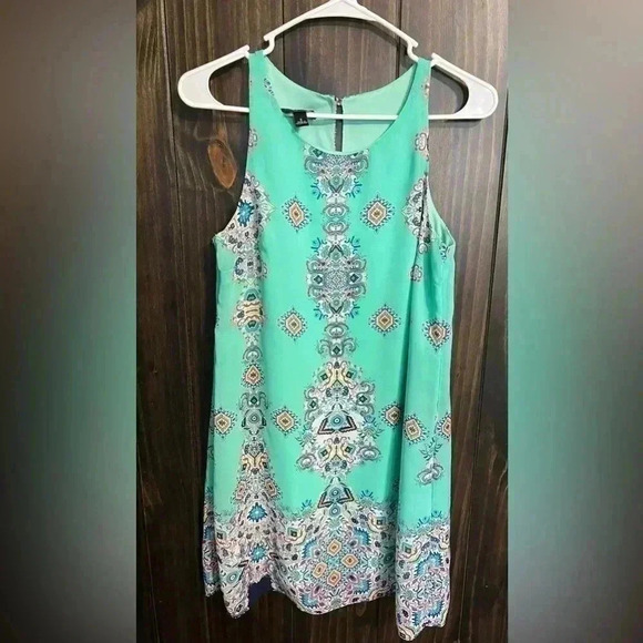 NWT By & By Womens Mint Green Mini Dress. Size: Small - Picture 3 of 8